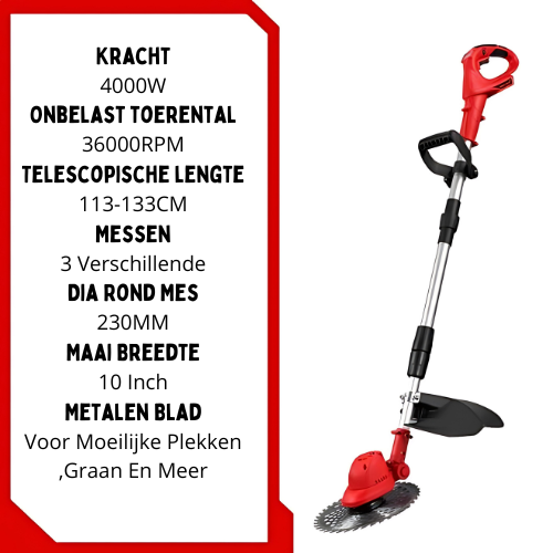 Grastrimmer - 4000W
