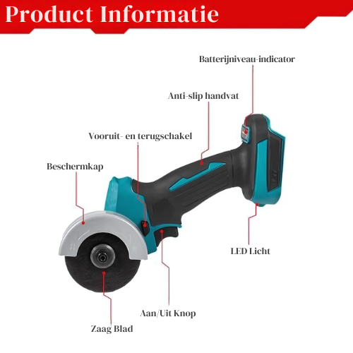 Haakse Slijper - 76mm