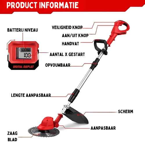 Grastrimmer - 4000W
