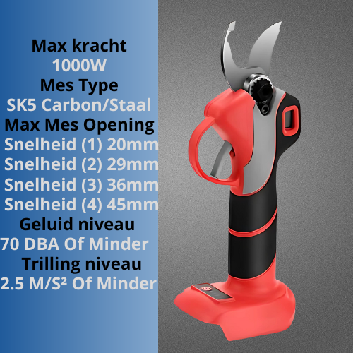 Elektrische Snoeischaar - 30mm