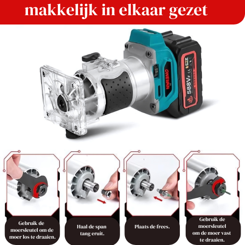 Houtbewerkingsmachine - 1600W